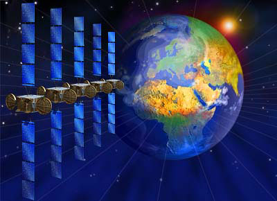 Die EUTELSAT - Hotbird - Position 13 Ost.