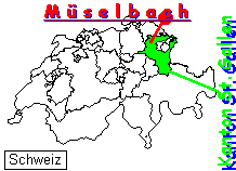 Karte der Schweiz - Grafik: Mselbach online